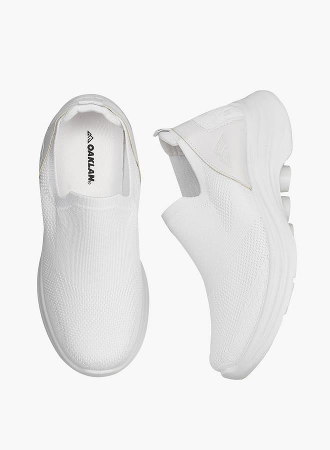 Oaklan by Shoexpress Textured Slip-On Sports Shoes With Pull Tab - Image 3