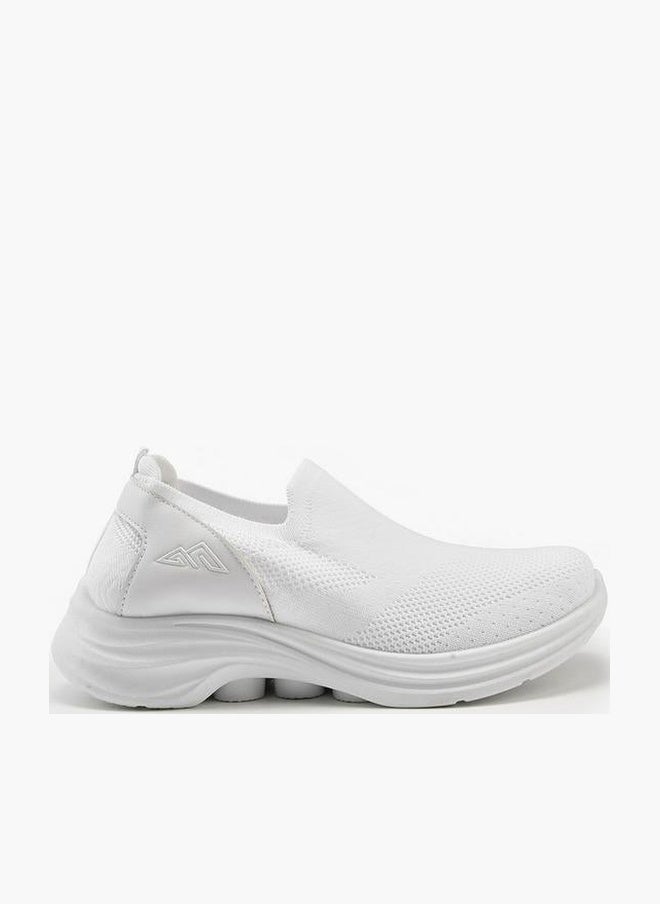 Oaklan by Shoexpress Textured Slip-On Sports Shoes With Pull Tab - Image 1