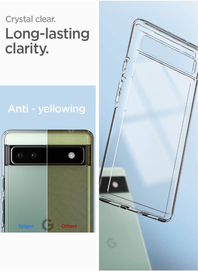 Ultra Hybrid Case Cover for Google Pixel 6a (2022) - Crystal Clear