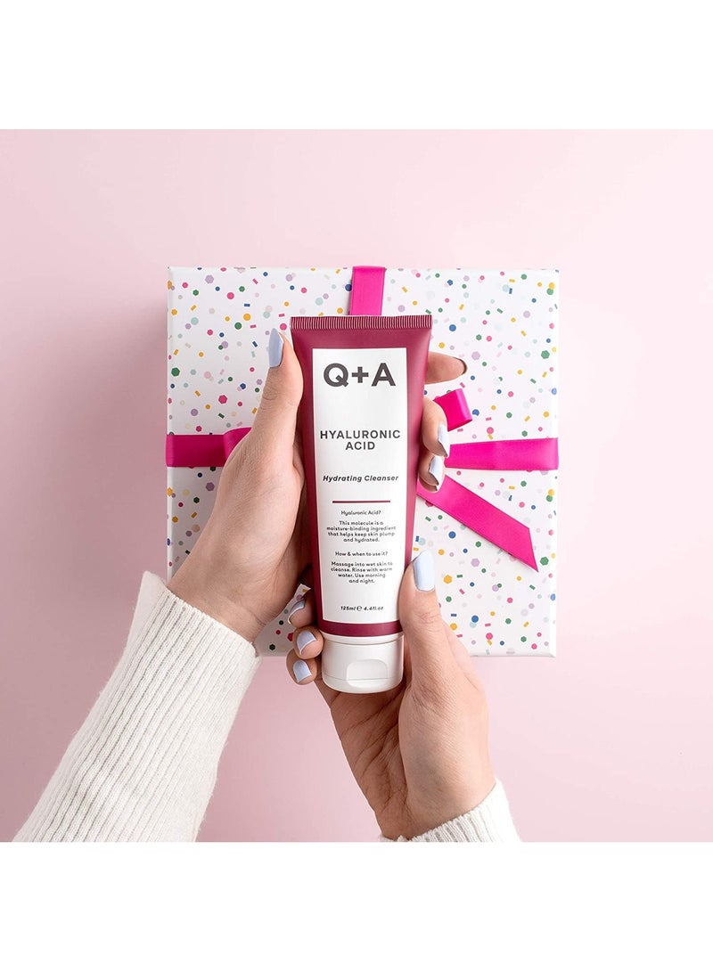 Q+A Hyaluronic Acid Facial Cleanser Hydrates, Cleanses And Smoothes Skin, Instead Of Feeling Dry-125ml - Image 2