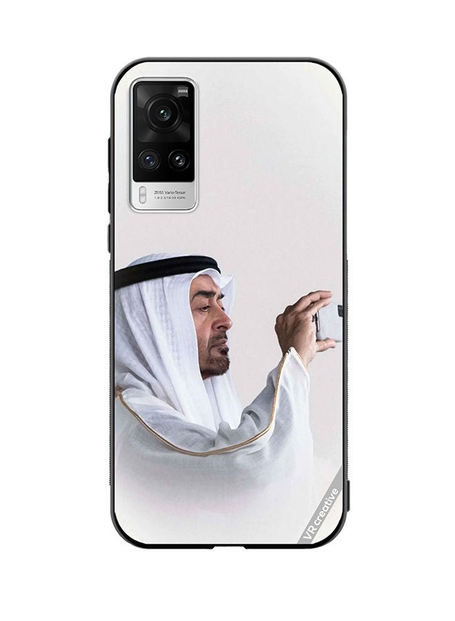 VR CREATIVE Protective Case Cover For Vivo X60 Pro Sheikh Mohamed Bin Zayed Al Nahyan Design Multicolour - Image 1