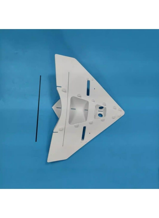 Remote control paper airplane breaks through 350 science and education toys model airplane drop-resistant magic PP board differential airplane DIY - Image 3