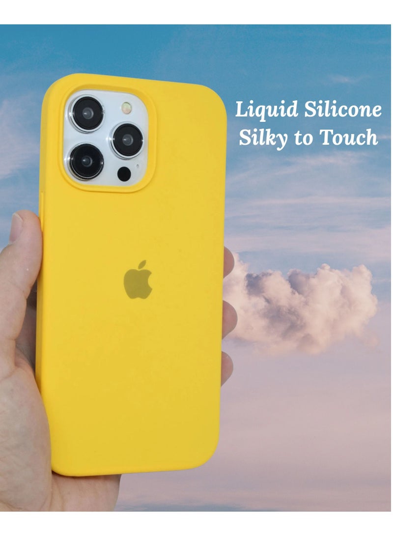 Logo Brands iPhone 13 Pro Case Liquid Silicone Anti Scratch Anti Fingerprint Soft Silky Touch Shockproof Protective Cover for Apple iPhone 13 Pro - Image 3