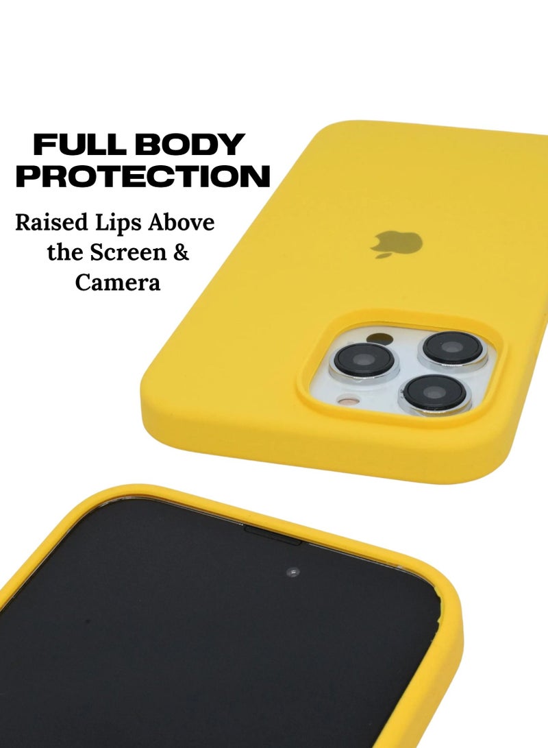 Logo Brands iPhone 13 Pro Case Liquid Silicone Anti Scratch Anti Fingerprint Soft Silky Touch Shockproof Protective Cover for Apple iPhone 13 Pro - Image 2