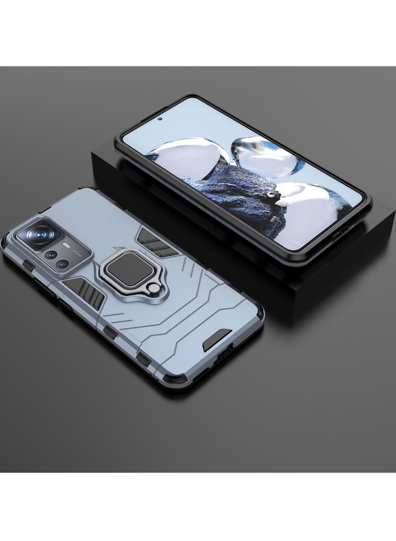 GOLDEN MASK Compatible With Xiaomi 12T/12T Pro Black Panther Back Cover (Blue) - Image 4