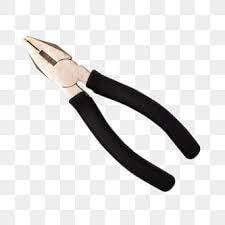 Combination Plier Wire Cutters plas electricHardware tool for Sanitary plumbing workElectricwooden project engineer student mechanicalelectric Projects Local BrandSize 08 inch05 Nos - Image 3