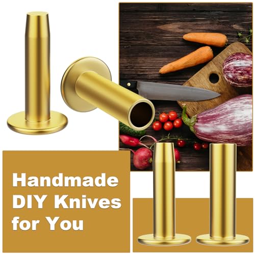 SuperDi Cutlers Cutlery Rivets 5/16" x 1/2" Knife Making Handle Pins Brass (25) - Image 4