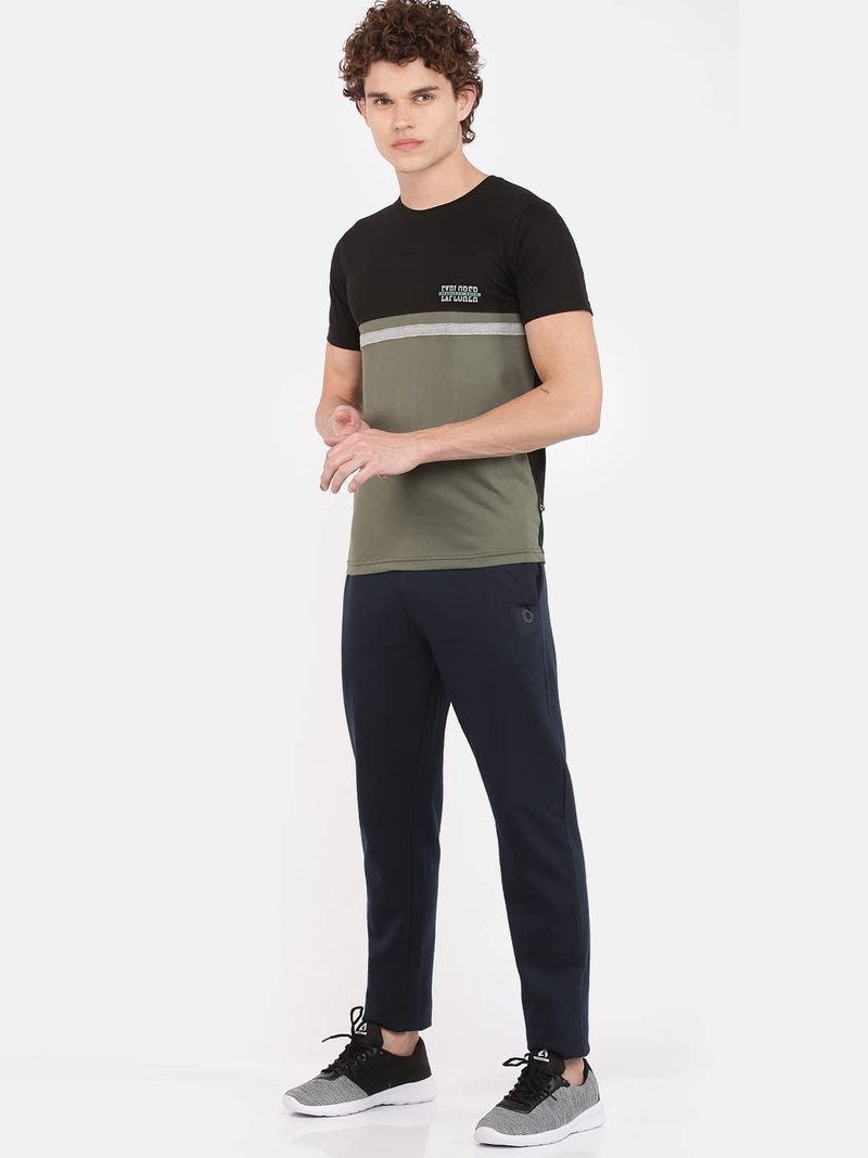 Dollar Mens Cotton Jogger Track Pants (Pack of 1) Navy - Image 5
