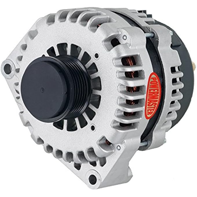 41487 Alternator (GM AD244 Natural 220A 6 grv Decoupler pulley Upgrade Camaro 2010-15 w/2 pin OE Hookup FR-L VR), 1 Pack