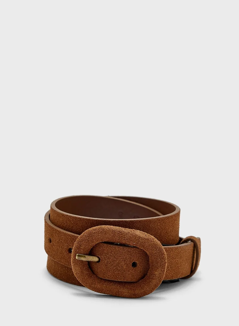 MANGO Cuarcita Allocated Hole Belt