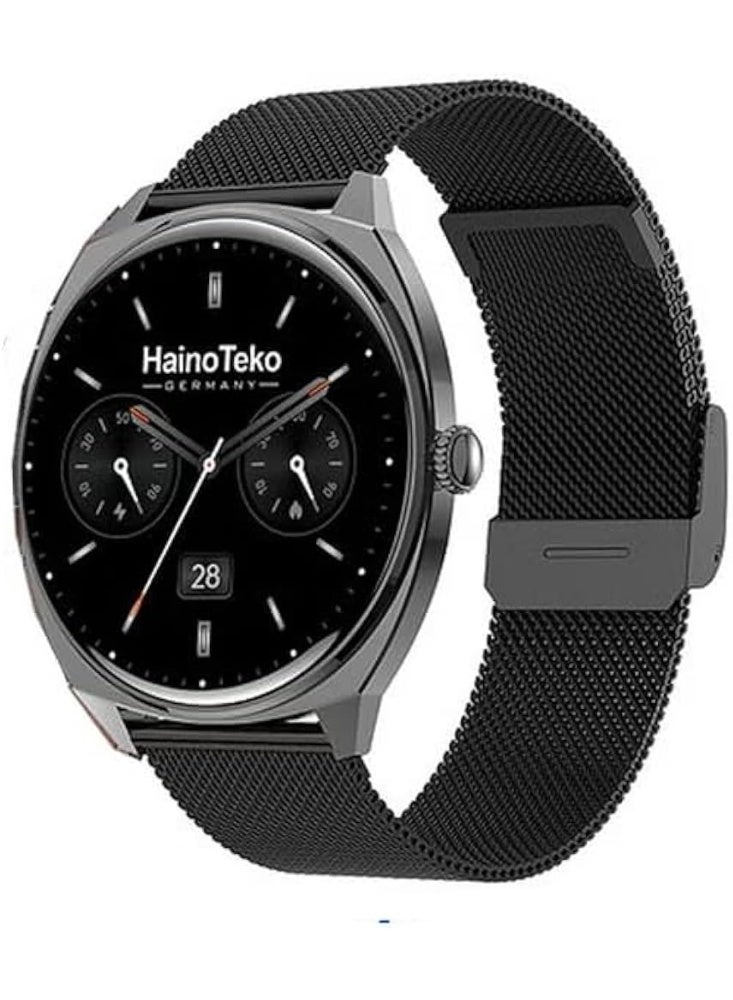 HainoTeko-16 Super Slim AMOLED Smartwatch with BT Calling & 7-Day Battery Life - Image 1