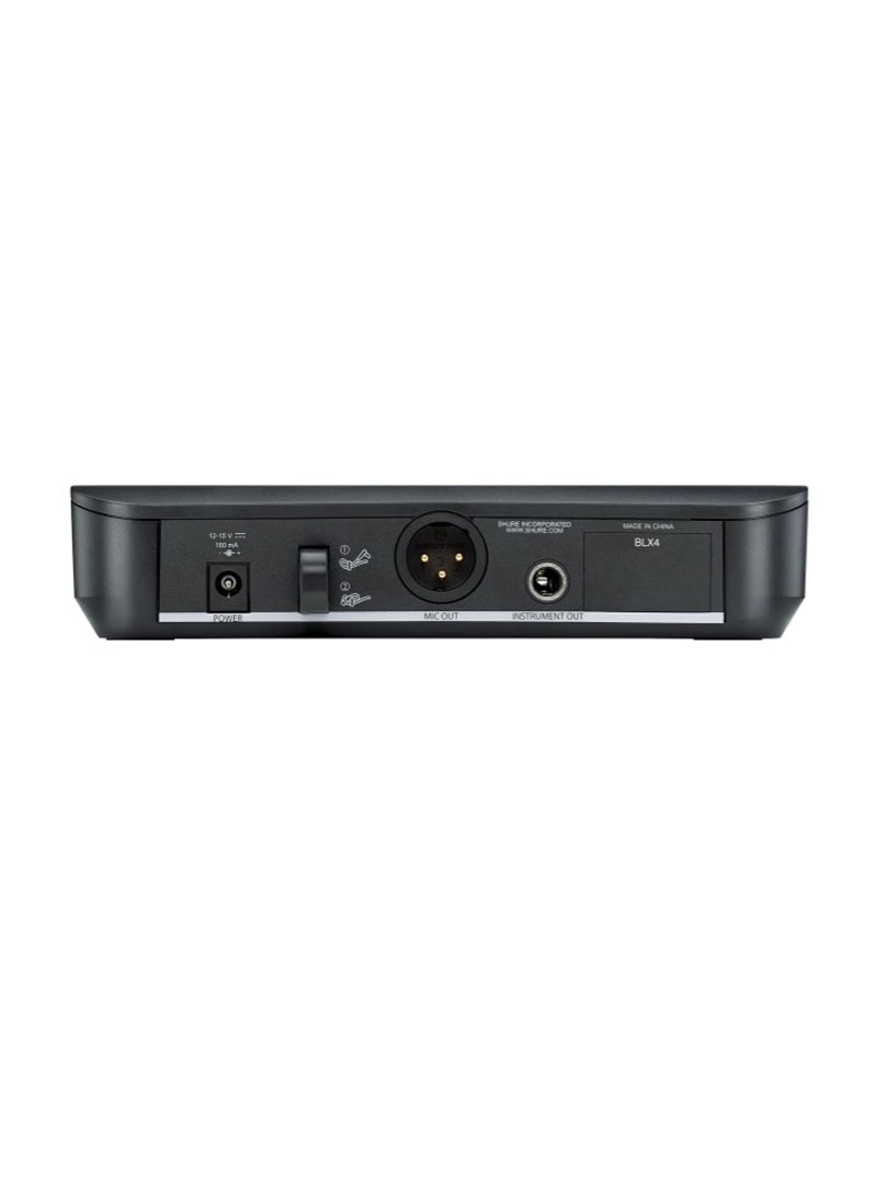 Shure Handheld Wireless Microphone System BLX24UK/PG58-K14 Black  - Image 4