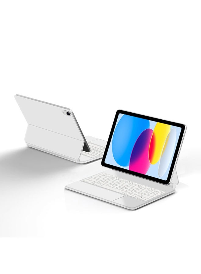 General Magic Smart Bluetooth Keyboard Case Compatible with iPad (A16) 11th Generation Case 11 Inch 2025 with Trackpad RGB Keyboard for iPad 11th Gen  - Image 1