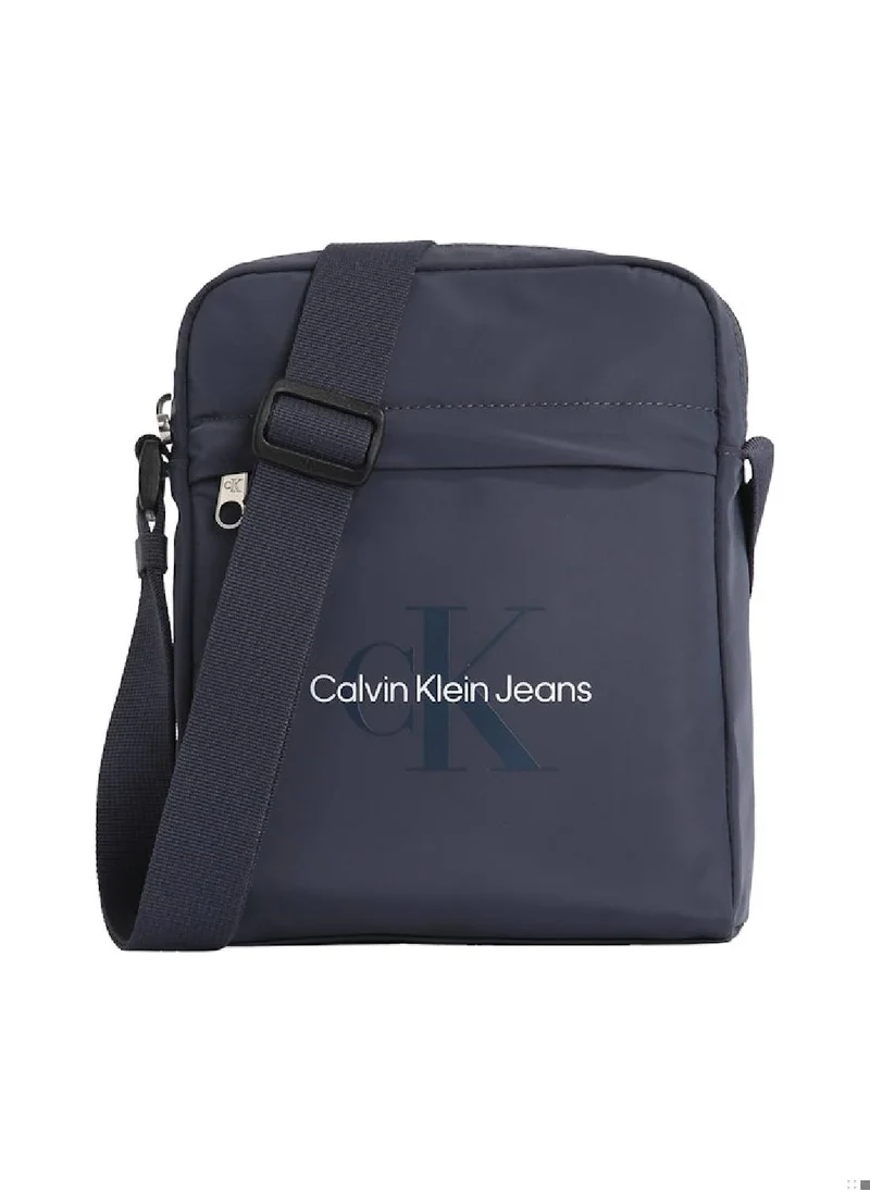 Calvin Klein Jeans Men's Sports Reporter Crossover Bag - Polyester, Blue