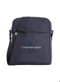 Calvin Klein Jeans Men's Sports Reporter Crossover Bag - Polyester, Blue  - Image 1