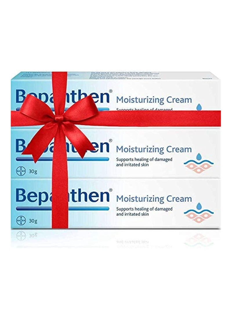 Bepanthen Moisturizing Cream with provitamin B5 Pack of 3X30g  - Image 1