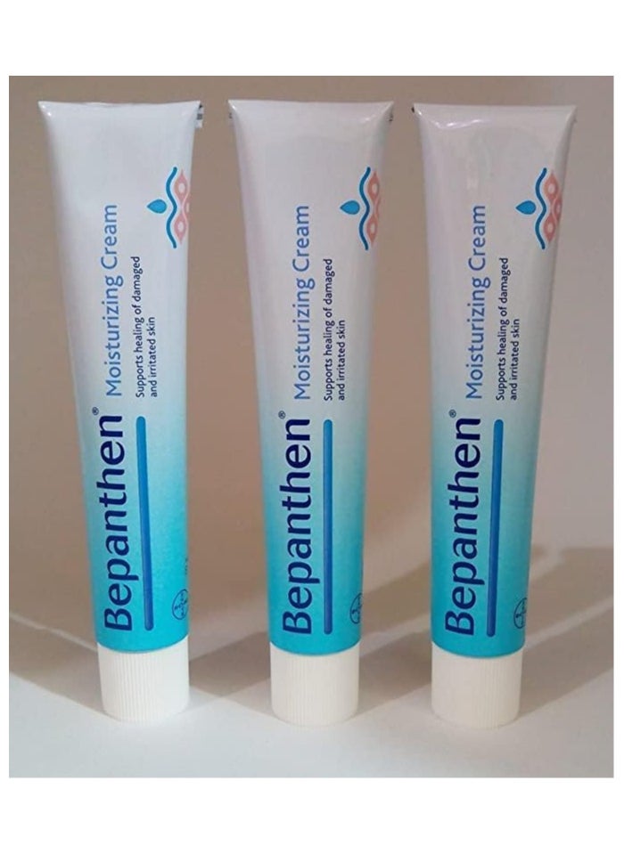 Bepanthen Moisturizing Cream with provitamin B5 Pack of 3X30g  - Image 2