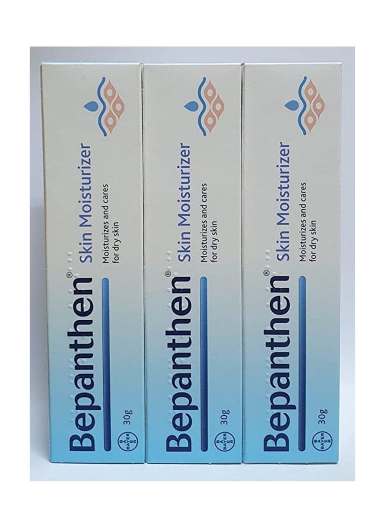Bepanthen Moisturizing Cream with provitamin B5 Pack of 3X30g  - Image 5