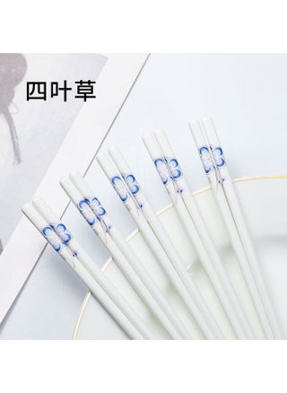 Ceramic Chopsticks Household Is Not Easy To Clean Bone China Chopsticks Batch Origin A A Wholesale-Color:Four-leaf Clover-Specifications:5 Pairs - pzsku/ZBCBD0A5FC7C31C3A6FB4Z/45/1746202194/8e2e4029-012a-464c-9d3d-6aa08e125ff3