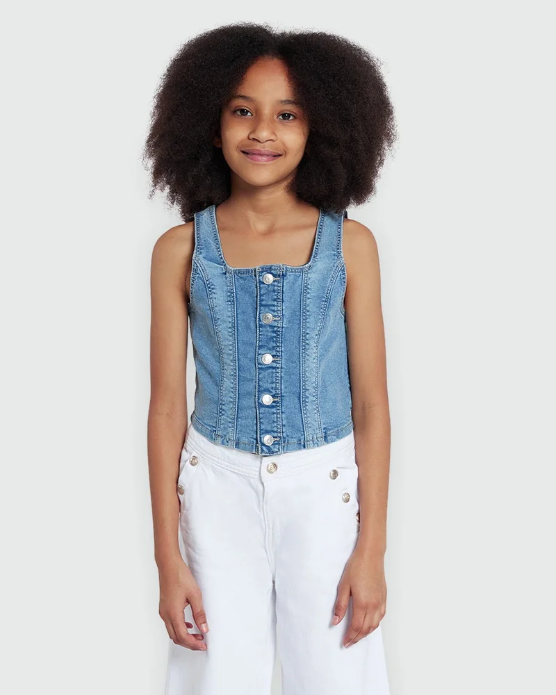 او في اس أزرق