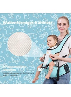 Generic Infant Carrier 3-in-1 Infant Carrier Multifunctional Lightweight Infant Carrier with 3 Carrying Positions for Newborn, Toddler (0-48 Months) Infant Carrier with 4 Carrying Positions Hip Seat Infants  - Image 5