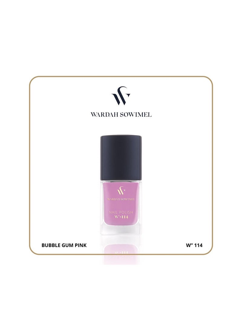 وردة صويمل طلاء أظافر من وردة صويمل - الوردي - W114 - Image 2