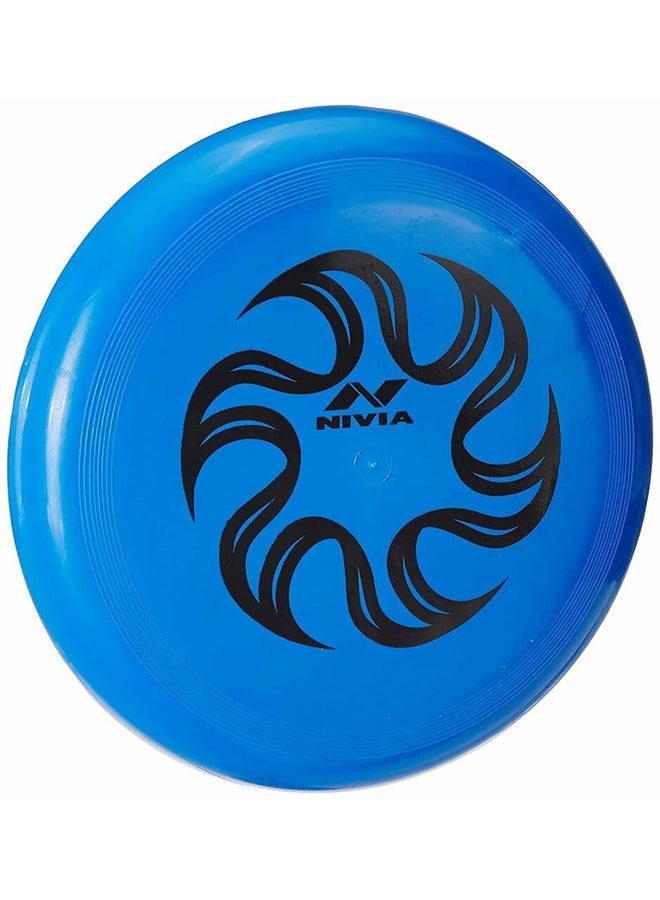 Nivia Frisbee for Outdoor Sports Games | Size: Small | Material: Plastic | For Unisex | Throwing Discs | To develop throwing and catching skills | Unbreakable | For Outdoor Sports - Image 1
