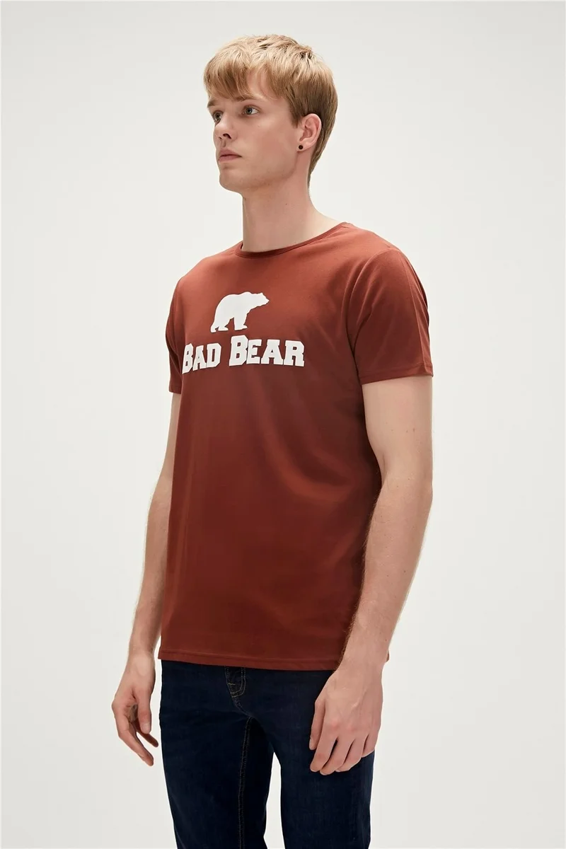 باد بير TEE WHITE Men's T-Shirt 19.01.07.002-C122