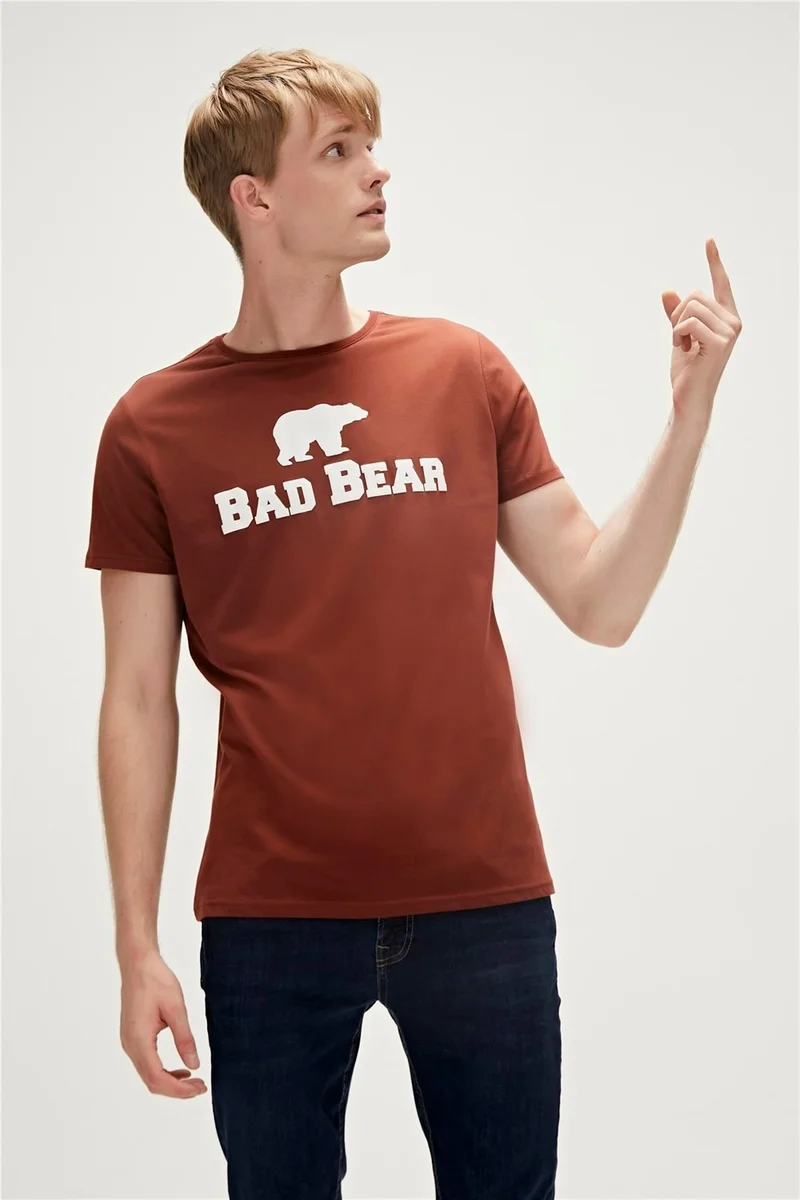 باد بير TEE WHITE Men's T-Shirt 19.01.07.002-C122