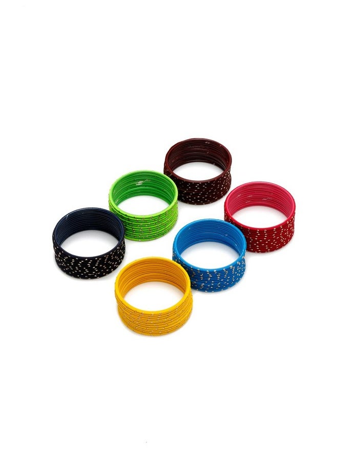 YouBella - YouBella Jewellery for Women Multi-Color Bangles Set of 144 Bangles for Women and Girls (2.6) - Image 1