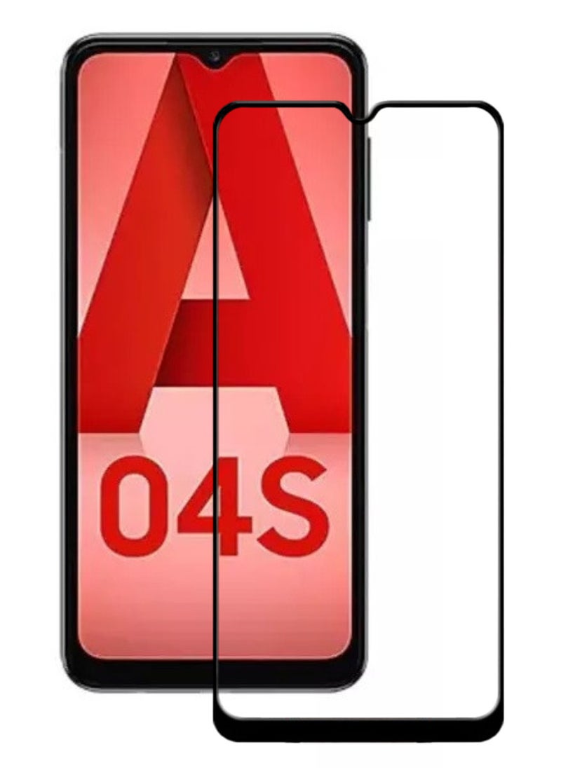 ACLIX Antistatic ESD Dustproof Premium Quality High Definition Tempered Glass Screen Protector Designed For Samsung Galaxy A04s - Image 1