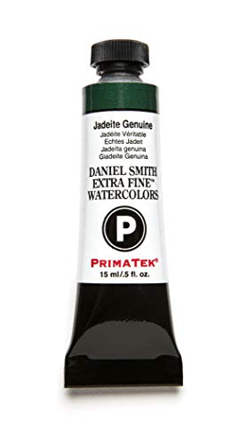 Daniel Smith Extra Fine Watercolor Paint, 15ml Tube, Jadeite Genuine, 284600195, 0.5 Fl Oz (Pack of 1) - Image 1