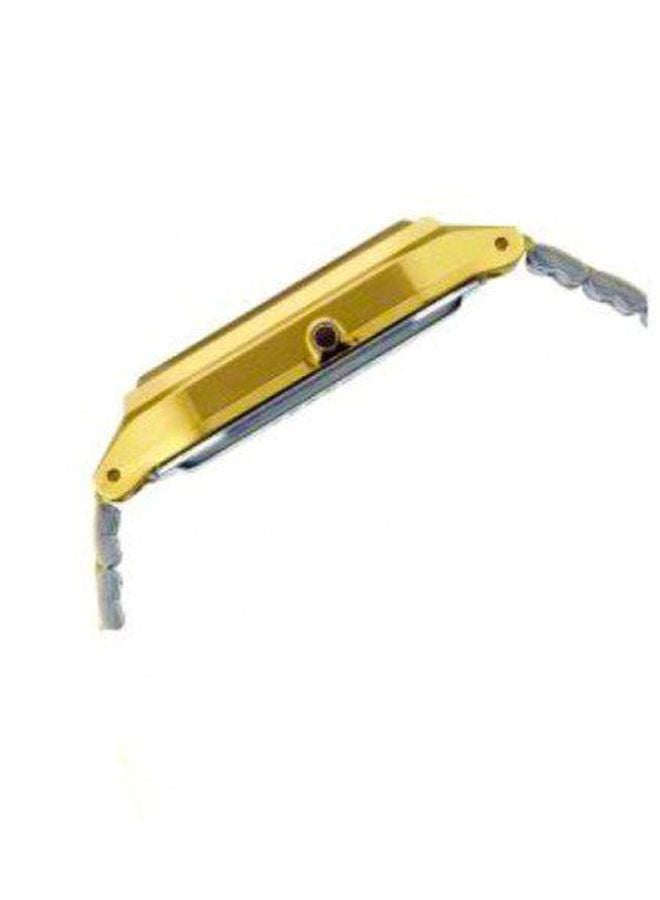 كاسيو ساعة يد رقمية وبعقارب بسوار من الإستانلس ستيل طراز AQ-230GA-9BMQ - قياس 39 مم - لون ذهبي رجال - Image 4