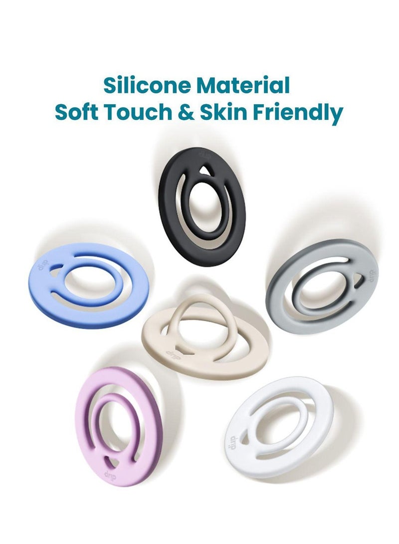 DRIP Mobile Holder with MagSafe Support and Silicone Ring -purple - Image 4