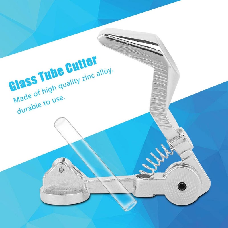 woobles Glass Tube Cutter Plastic Pipe Tubing Cutting Machine Scientific Hand Tools Max Diameter 40 mm (1.574 inch) Zinc Alloy- - Image 5