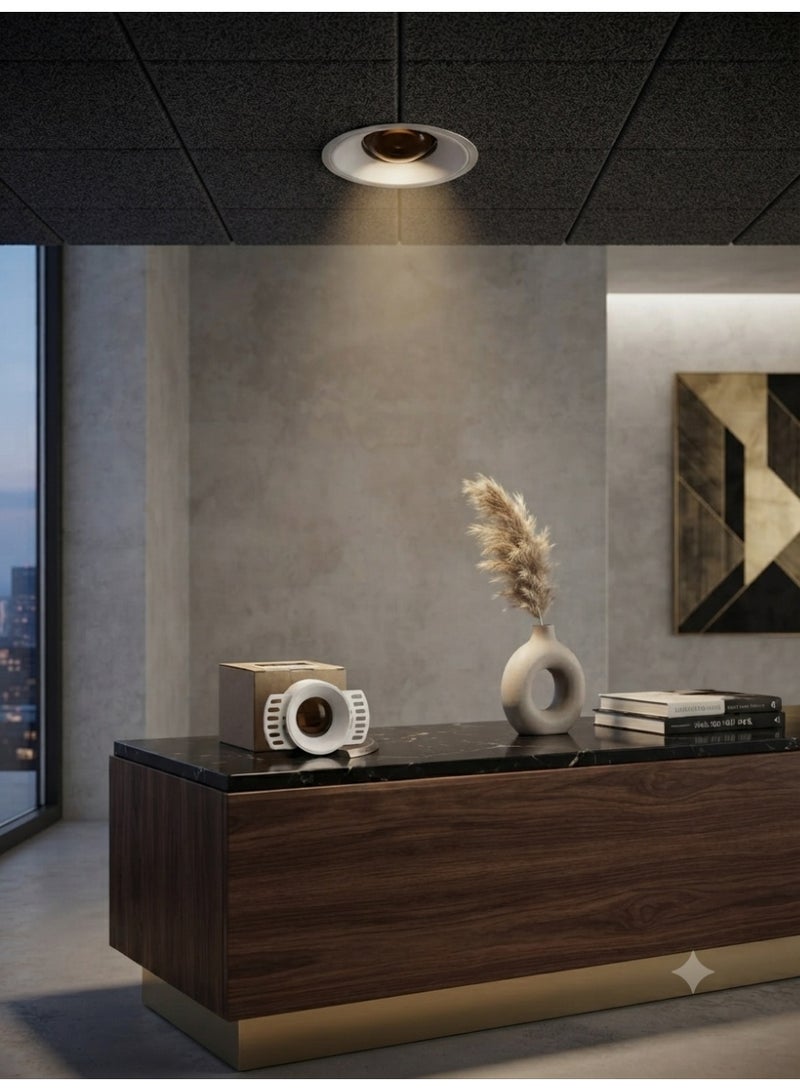 سبوت لايت LED داخلي بتصميم مبتكر وإضاءة مركزة للمكاتب - Image 2