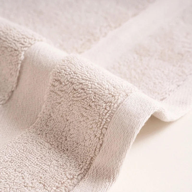 Penelope 100% Cotton Towel 50x90 cm Stone Color - Noa Series