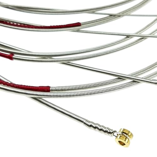 GHS Strings M3045-2, 4-String Bass Boomers, Nickel-Plated Electric Bass Strings, Long Scale, Medium, Pack of 2 (45-105),BLACK - Image 5