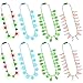 Traplace 8PCS Christmas Light Up Necklaces 3 Modes Xmas Bell Necklace with Bulbs Xmas Tree Candy Cane Vibrant Christmas Party Favors LED Xmas Accessories Ugly Sweater Party Favors Festive Decorative - Image 2