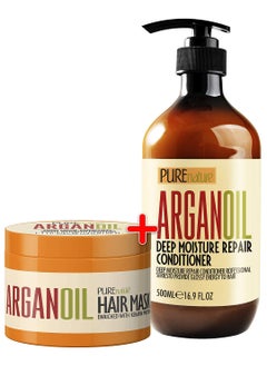Pure Nature Lux Spa PURE NATURE Moroccan Argan Oil Conditioner and Hair Mask 