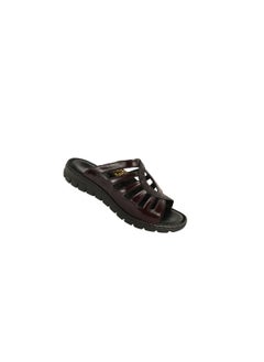Ladies Flat  Sandals 93425-AR Bordo