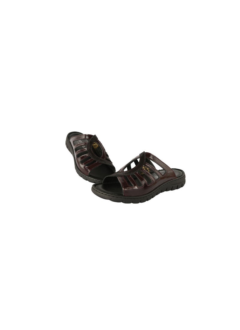 Josef Seibel - Ladies Flat  Sandals 93425-AR Bordo - Image 1