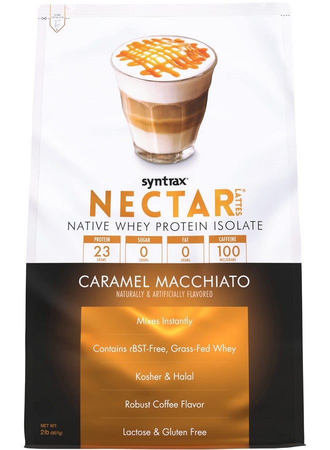 SYNTRAX Nectar Lattes: Caramel Macchiato (2Lb Bag), Packaging May Vary - Image 1