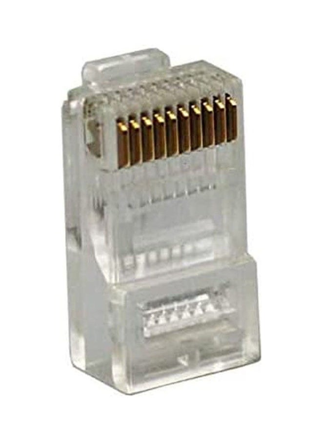 Generic - RJ-45 connectors are used to connect cables, especially in the context of computer networks or communications systems - Image 1