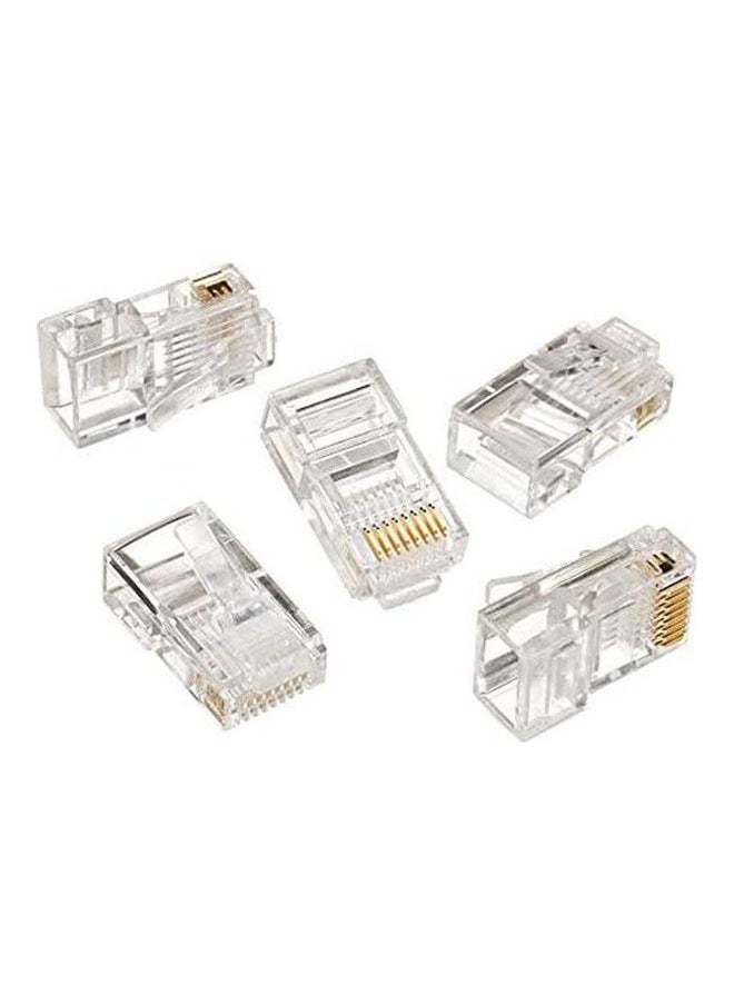 Generic - RJ-45 connectors are used to connect cables, especially in the context of computer networks or communications systems - Image 1