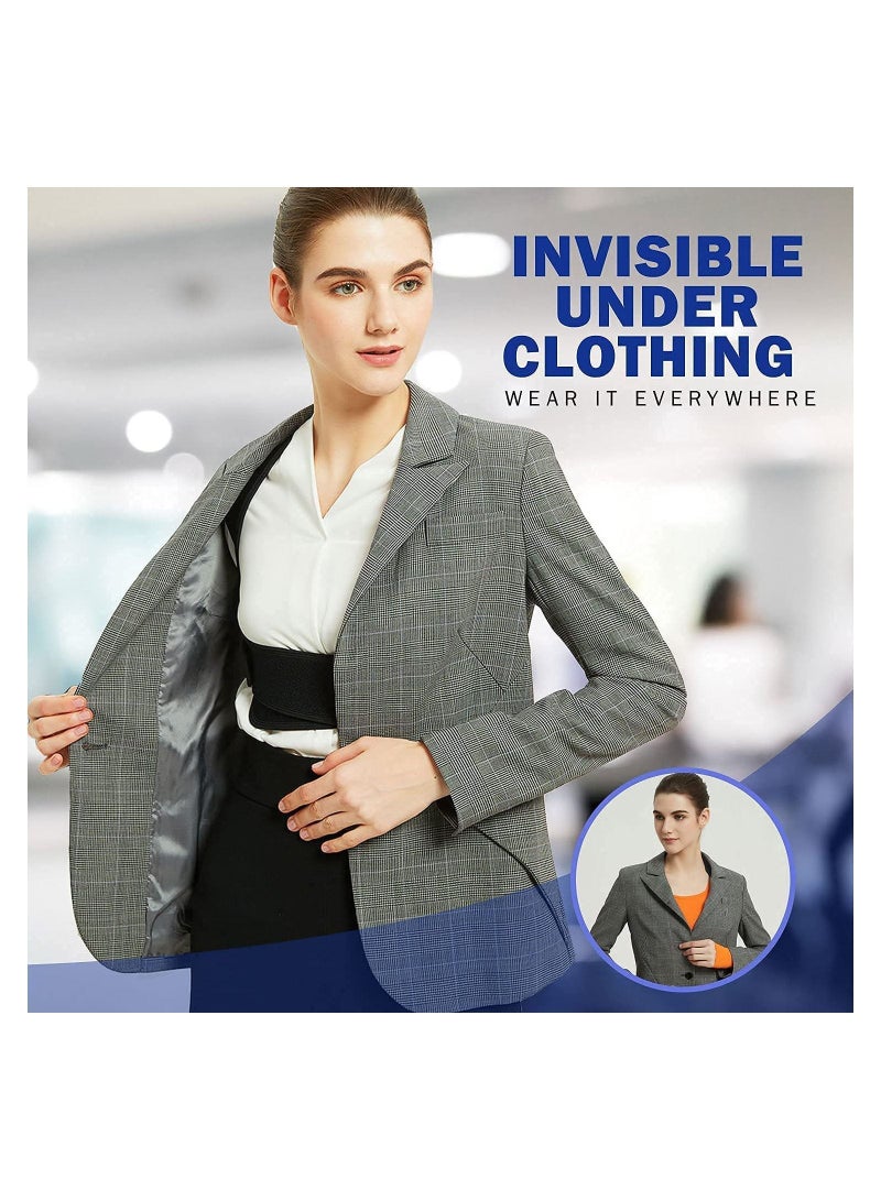 NIBEMINENT Posture Corrector for Women and Men, Adjustable Upper Back Brace, Breathable Support straightener, Providing Pain Relief from Lumbar, Neck, Shoulder, Clavicle, (L/XL（38""-44"")) - Image 5