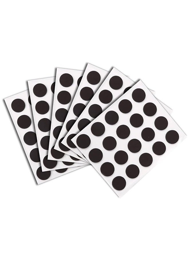 DAREU - Round Self-Adhesive Magnets – 60 Pcs Small Magnetic Dots with Strong Adhesive Backing – Flexible Peel and Stick Magnets for Crafts, DIY Projects, Classroom, and Office – Strong Hold for Light Objects - Image 1
