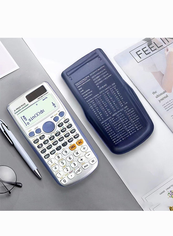 BELANO FX-991ES Plus Scientific Calculator, 417 Functions, Dual Power, Textbook Display for School & Office - Image 5
