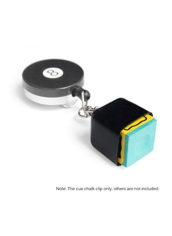 Generic Billiard Cue Chalk Case With Retractable Clip  - Image 2