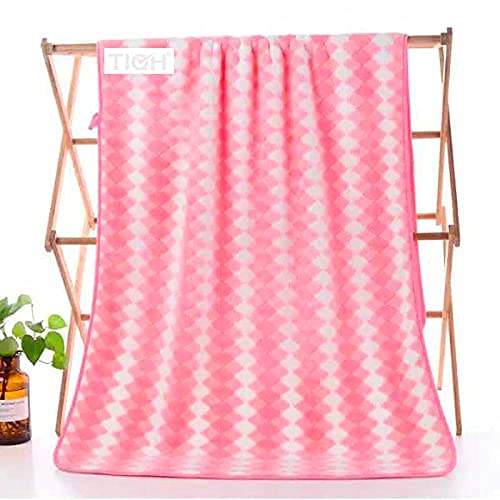 Welfic100 Bamboo Cotton 600 GSM Quick Dry Soft and Absorbent Bath Towel Set of 1 30x60 Inches - Image 2